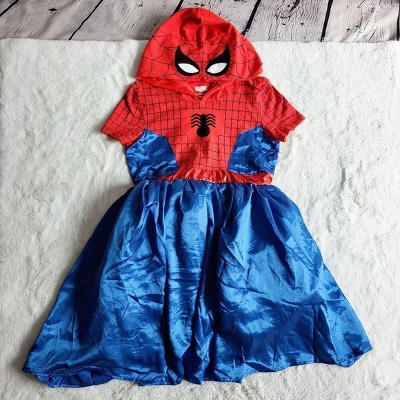 Girls' Marvel Spider-Man Cosplay Dress, 3KIDC-AG - Picture 2 of 5
